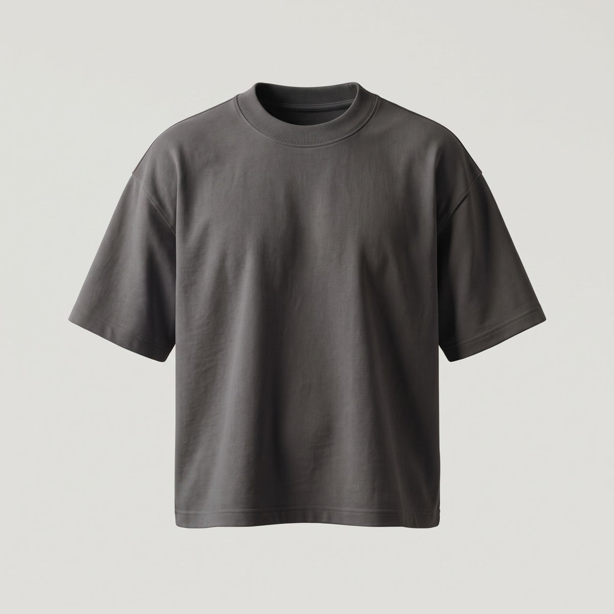 Heavyweight Tee in charcoal