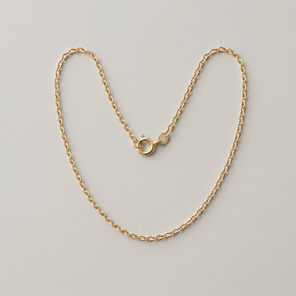 Classic Chain necklace in 14k solid gold