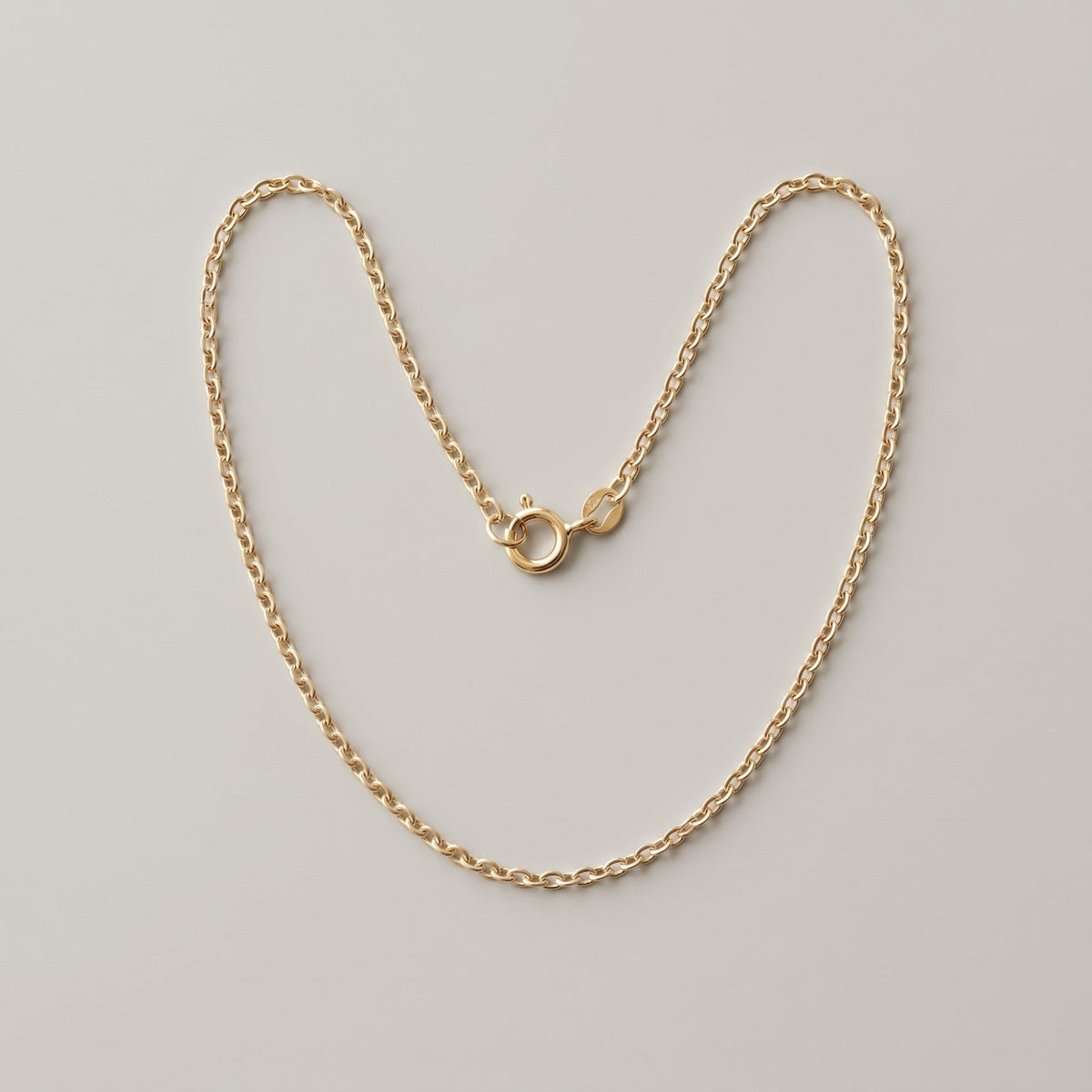 Classic Chain necklace in gold vermeil