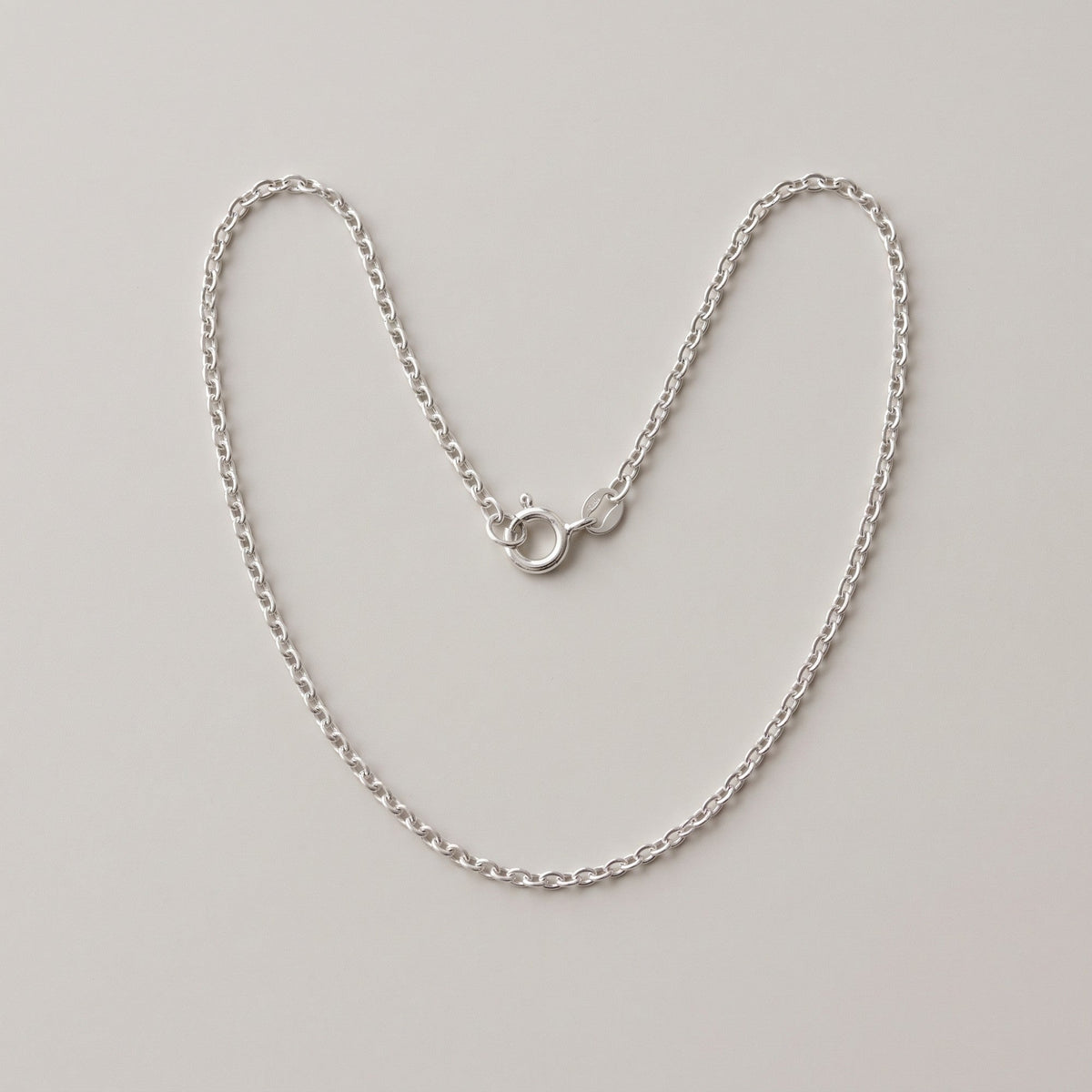 Classic Chain necklace in sterling silver