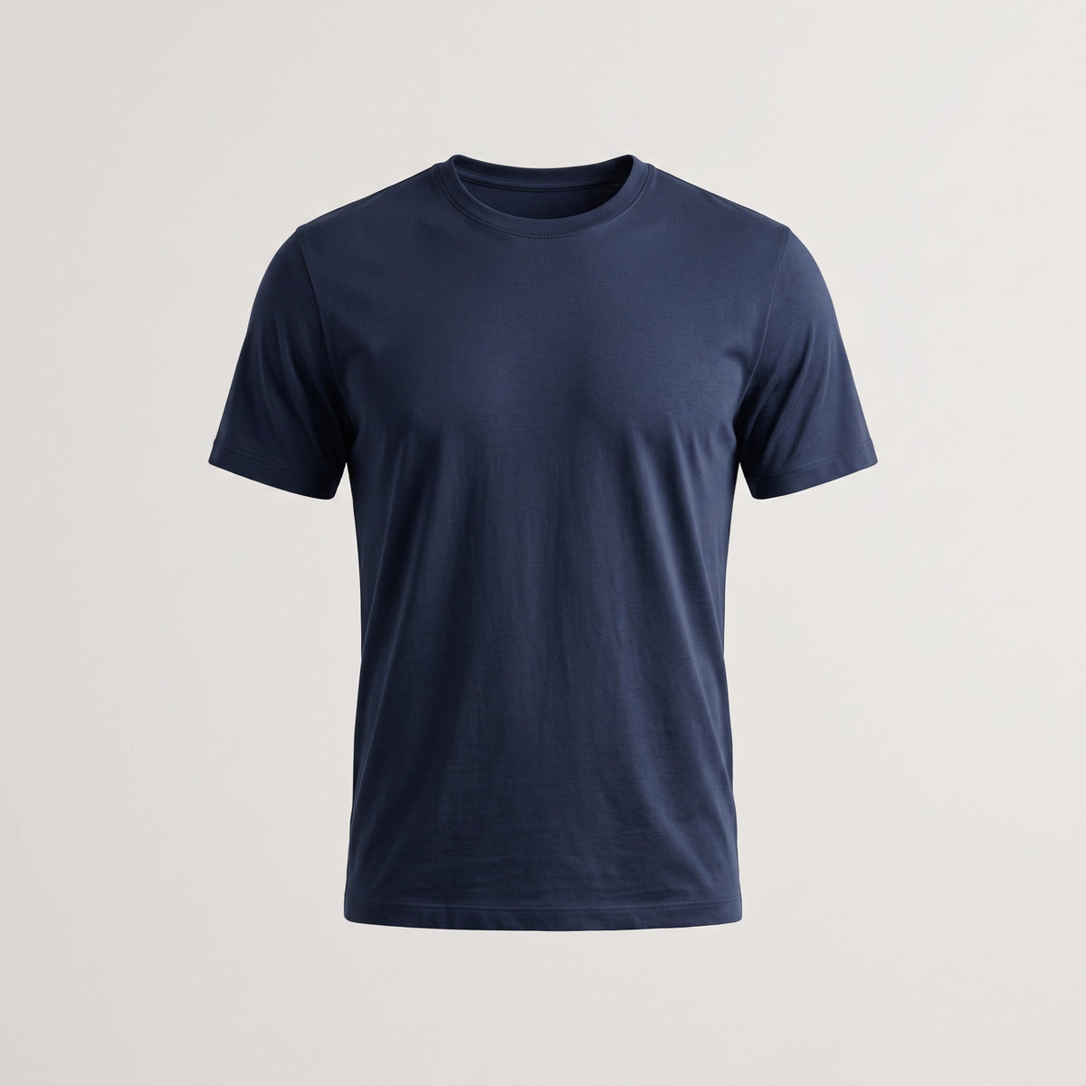 Pima Tee in navy