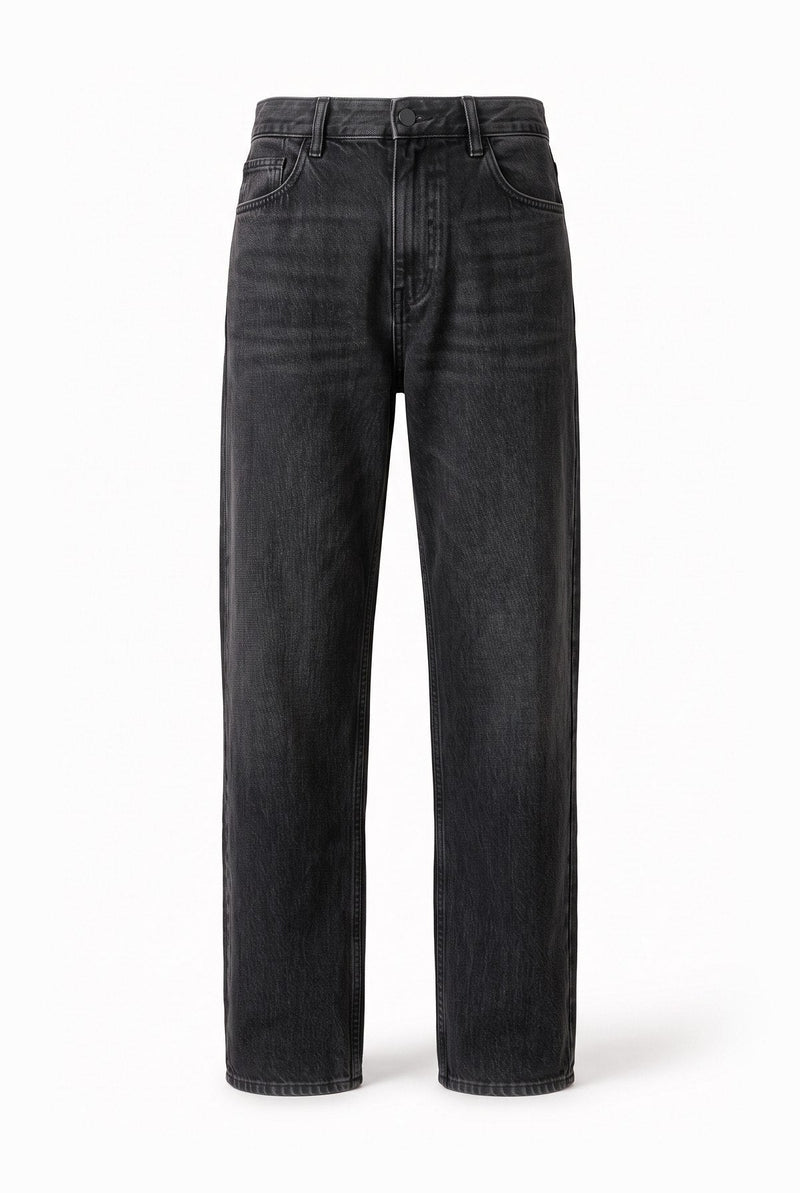 Loose jeans in black