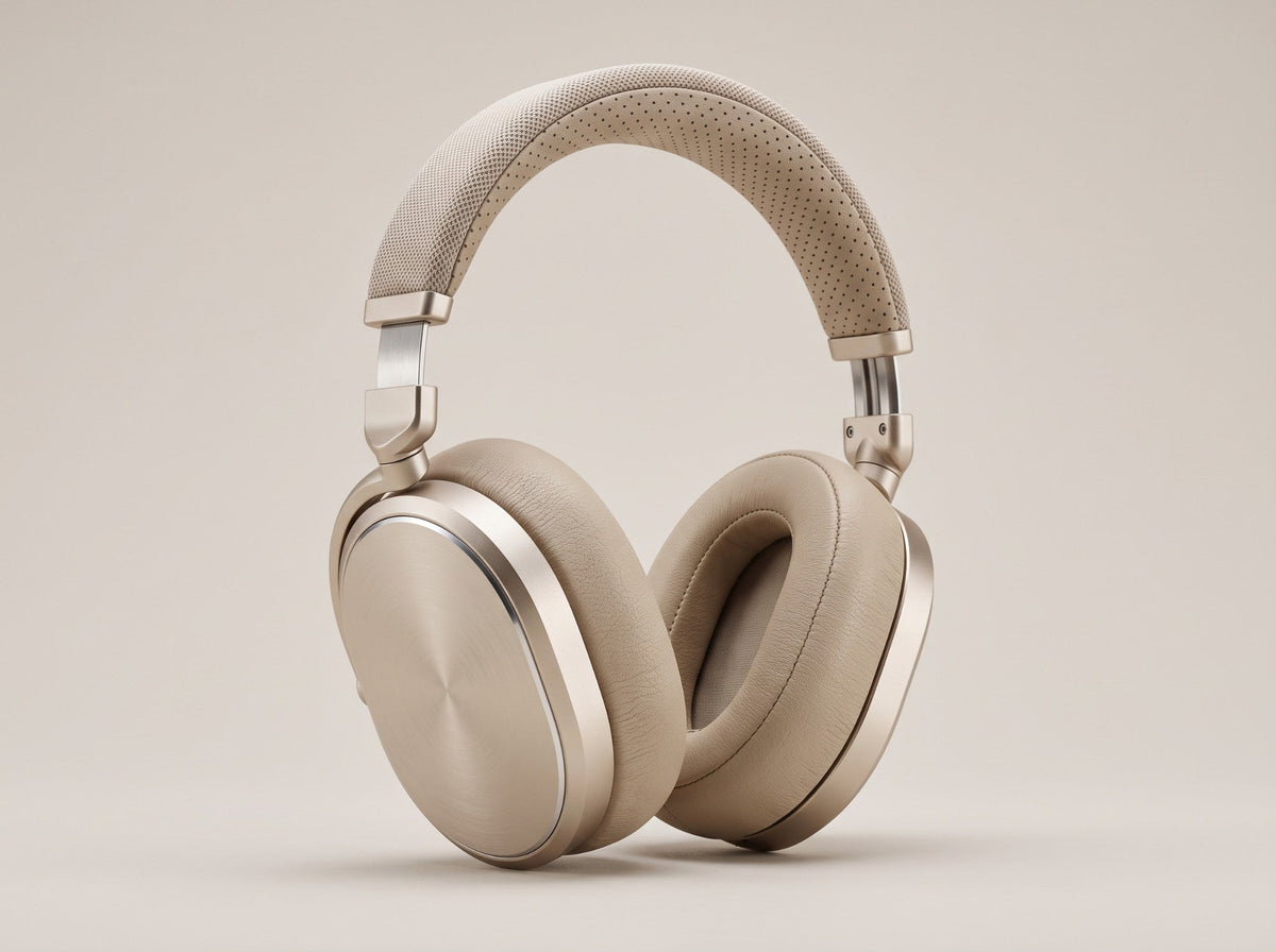 Halo Pro over-ear headphones in sand